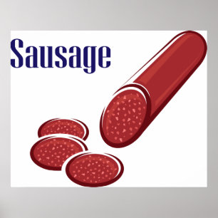 Poster de saucisses