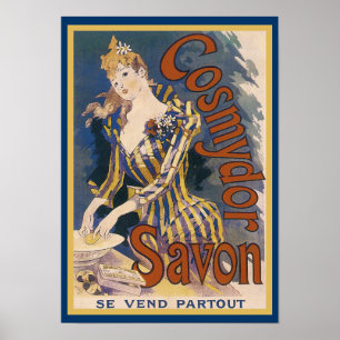 Poster de savon Art Nouveau