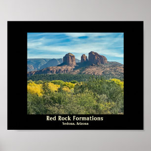 Poster de Sedona Arizona Red Rocks