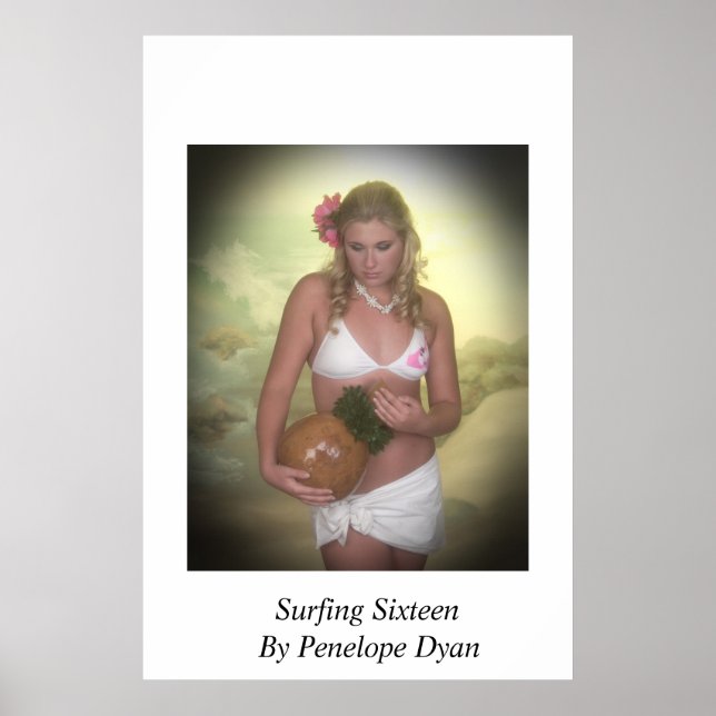 Poster de seize ans sur le surf (Devant)