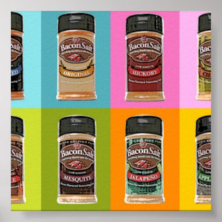 Poster de sel de Bacon