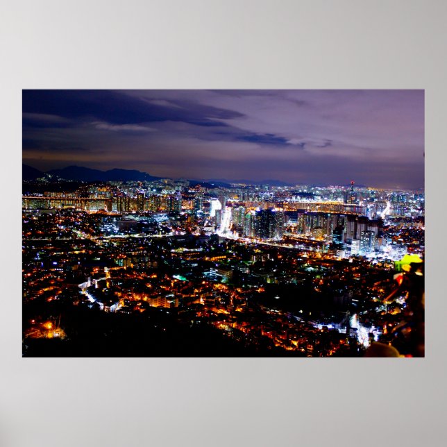 Poster de Séoul Corée (Devant)