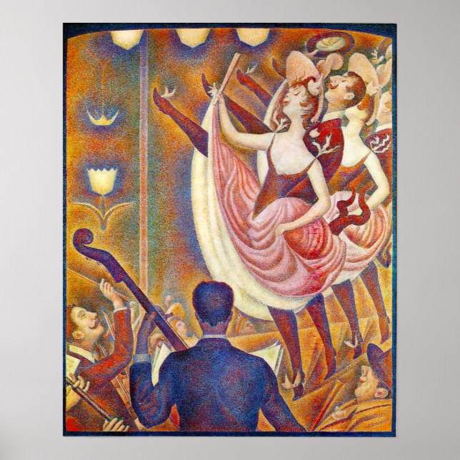 Poster de Seurat Le Chahut (Devant)