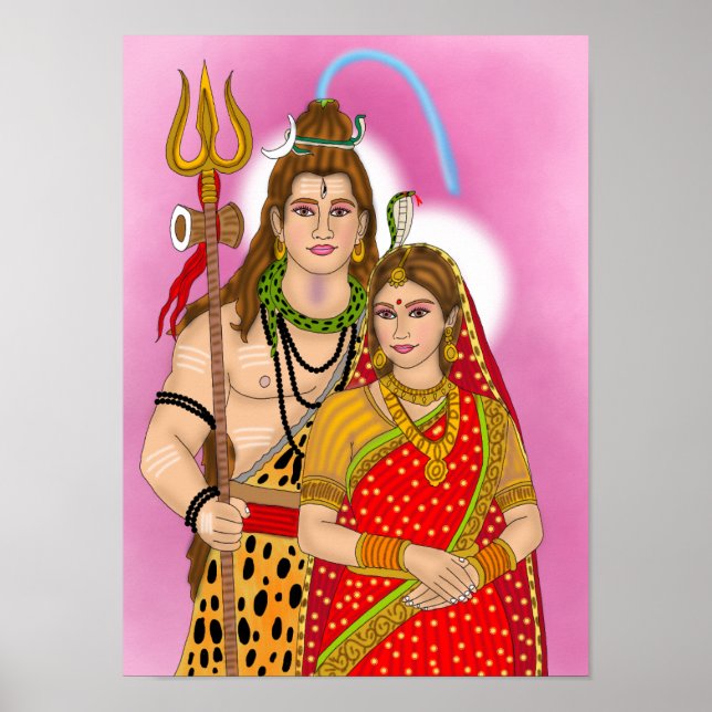 Poster de Shiv Parvati (Devant)