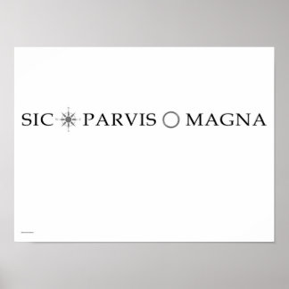 Poster de Sic Parvis Magna (En Face)