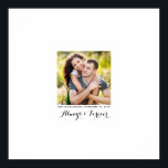 Poster de signature de Mariage photo Toujours et t<br><div class="desc">Créez un autre type de livre d'or mariage ! Laissez vos invités signer ce poster pour un souvenir précieux,  parfait pour encadrer. Facile à customiser et disponible en plusieurs tailles et types de papier. Remplacez la photo du modèle par une image personnelle avant d'acheter.</div>