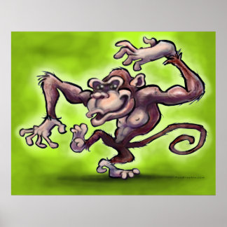 Poster de singe