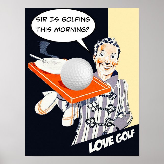 Poster de Sir is Golfing (Devant)