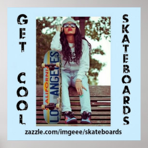 Poster de skateboards cool