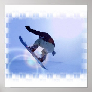 Poster de snowboard