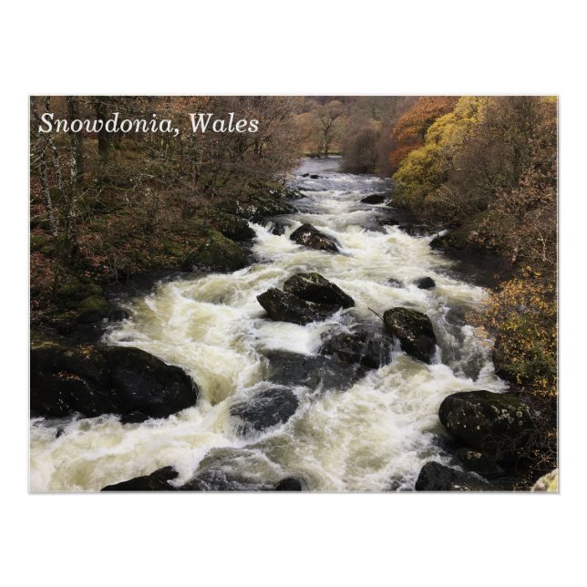 Poster de Snowdonia Wales (Devant)