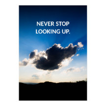 Poster de soumission Motivational Blue Sky