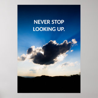 Poster de soumission Motivational Blue Sky