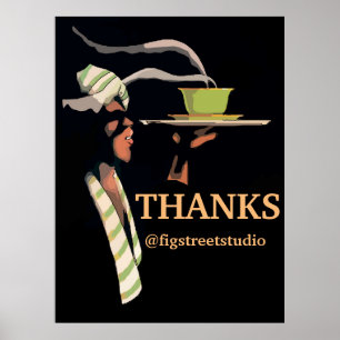 Poster de soupe de cuisine