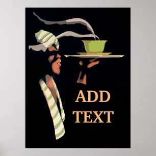 Poster de soupe de cuisine