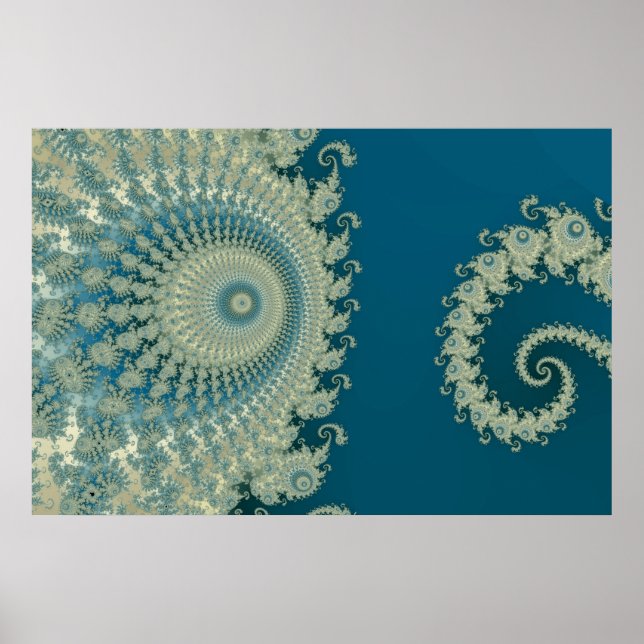 Poster de Spirole en bord de mer (Devant)