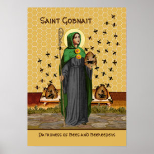 Poster de St. Gobnait de Ballyvourney (SAE 003)
