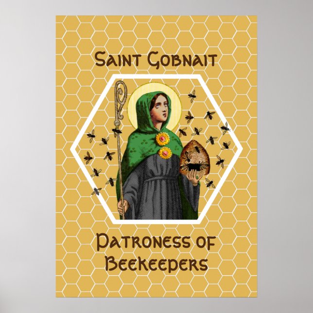 Poster de St. Gobnait de Ballyvourney (SAE 003) (Devant)