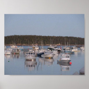 Poster de Stonington Harbour, Stonington Maine