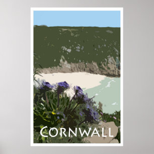Poster de style Vintage CORNWALL