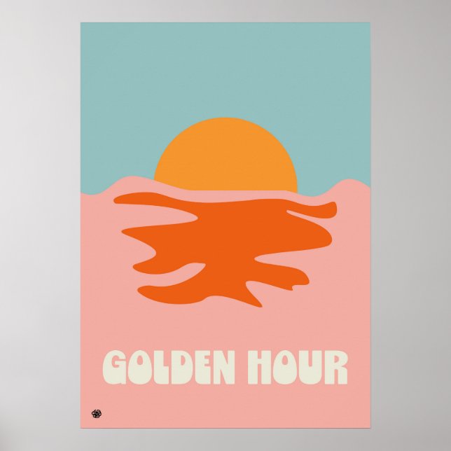 Poster de Sunset Home Modern (Devant)