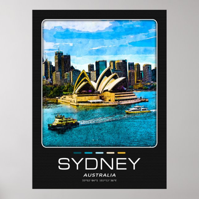 Poster de Sydney City (Devant)