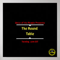 Poster de table ronde