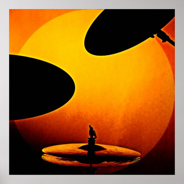 Poster de tambour ou de tambour (Devant)