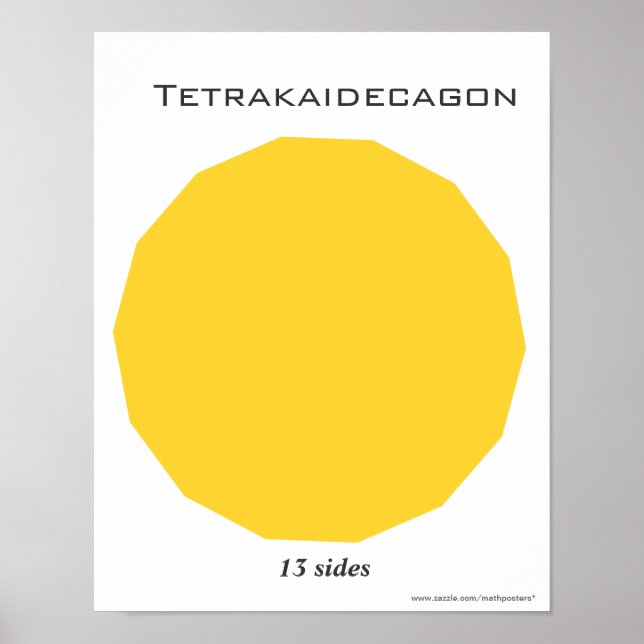 Poster de Tetrakaidecagon en Polygon (Devant)
