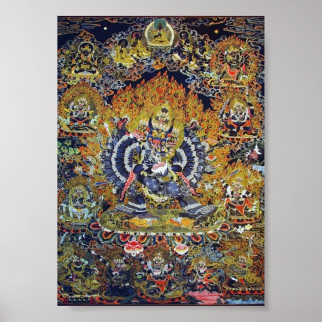 Poster de Thangka Yamantaka (Devant)