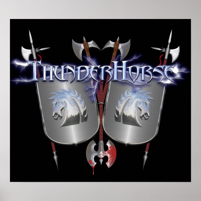 Poster de Thunder Horse (Devant)