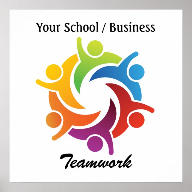 Poster de travail d'équipe - SRF (Devant)