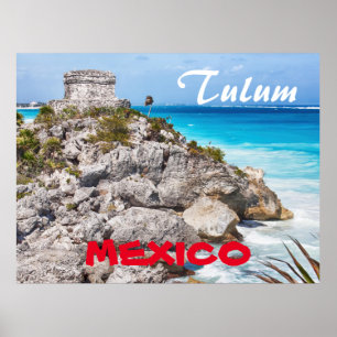 Poster de Tulum Maya Mexico