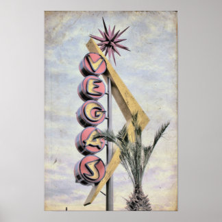Poster de Vegas vintage