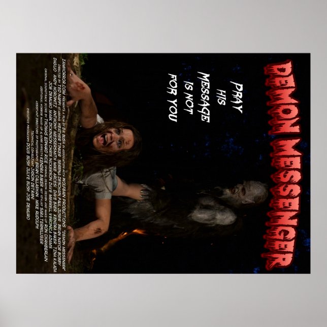 Poster de vidéo Demon Messenger (Devant)