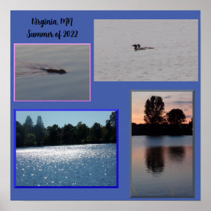 Poster de Virginie, MN Lake