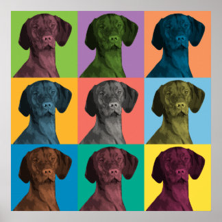 Poster de Vizsla Pop-Art