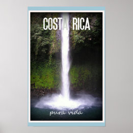 Poster de voyage Costa Rica