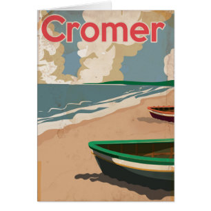 Poster de voyage de locomotive Vintage Cromer