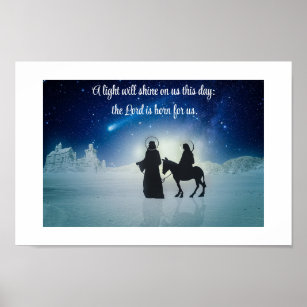 Poster de voyage de Mary And Joseph (Matte)