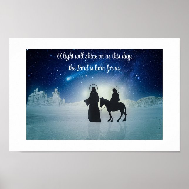Poster de voyage de Mary And Joseph (Matte) (Devant)