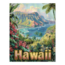 Poster de voyage Hawaii Art Imprimer Poster