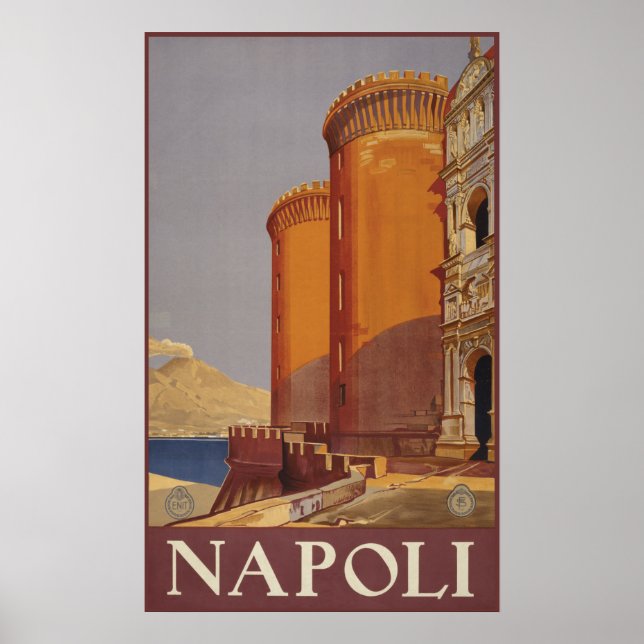 poster de voyage Napoli (Naples) (Devant)