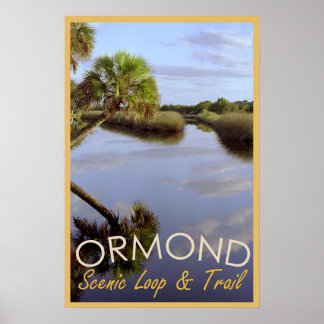 Poster de voyage Ormond Pittoresque Loop and Trail
