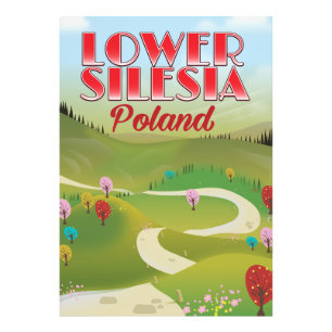 poster de voyage Silésie inférieure