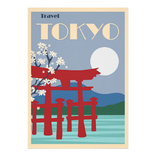 Poster de voyage Tokyo