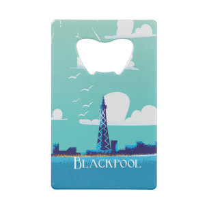poster de voyage vintage Blackpool, Angleterre