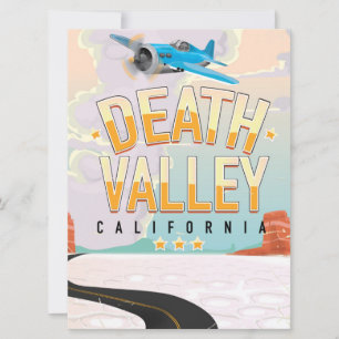 poster de voyage vintage Death Valley USA