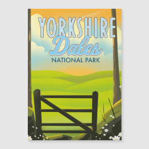 poster de voyage vintage Yorkshire dales