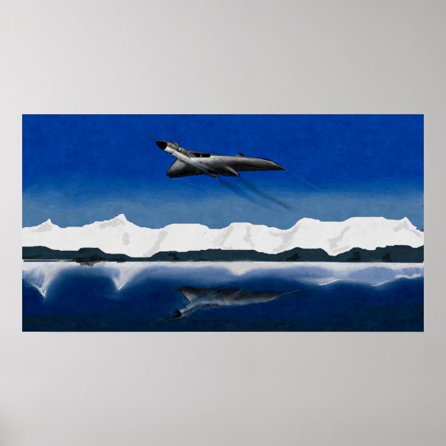 Poster de Vulcan congelé (Devant)